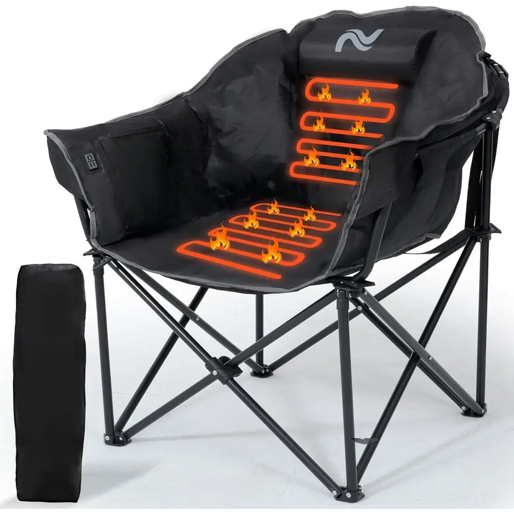Outdoor Camping Lounge Chairs - كرسي استرخاء محمول مدفأ للاستخدام الخارجي