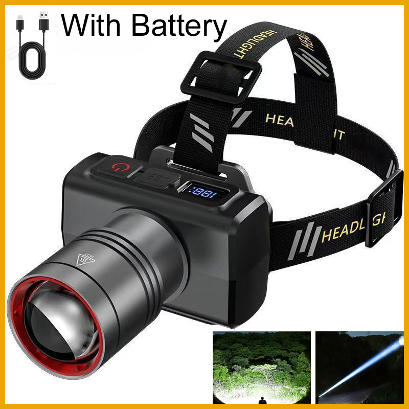 Headlamp - مصباح أمامي رقمي LED قابل لإعادة