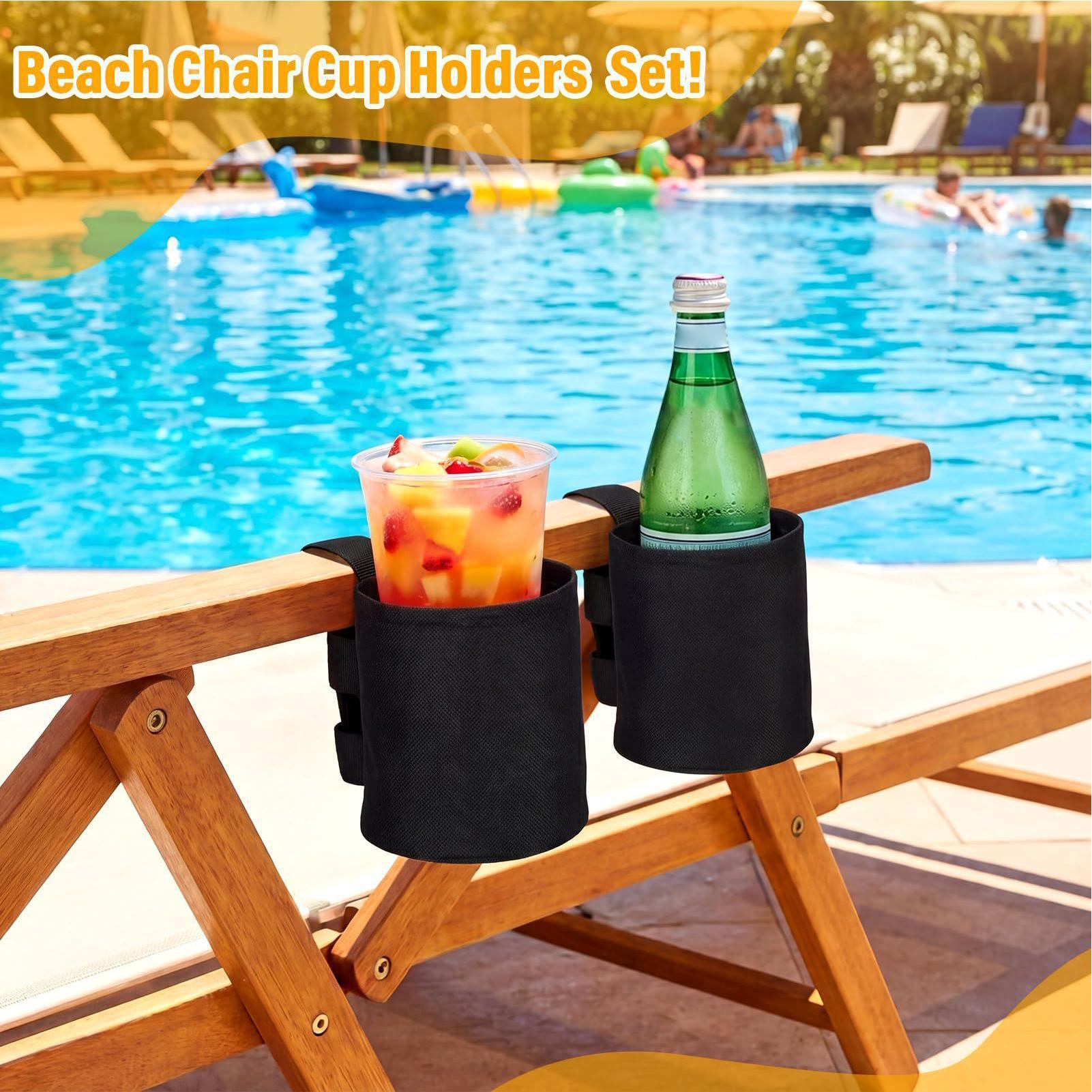 Outdoor Camping Lounge Chairs - حامل زجاجة ماء عالمي محمول للسفر،