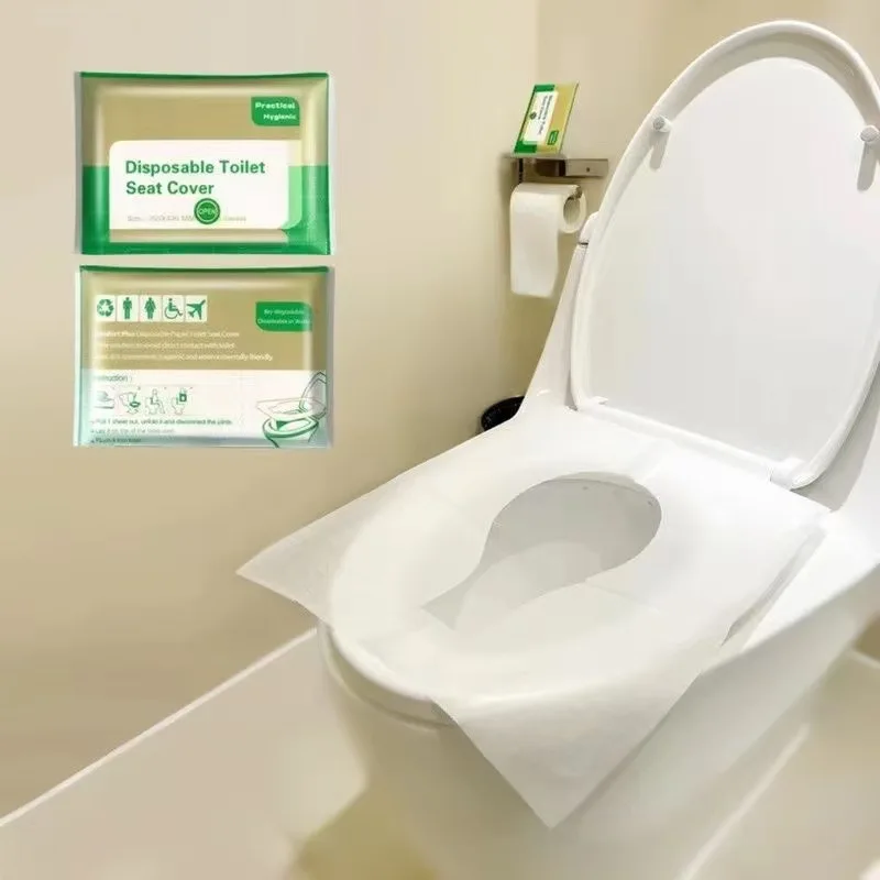 Portable Camp Toilet - 1-10 أغطية مقاعد مراحيض قابلة للذوبان