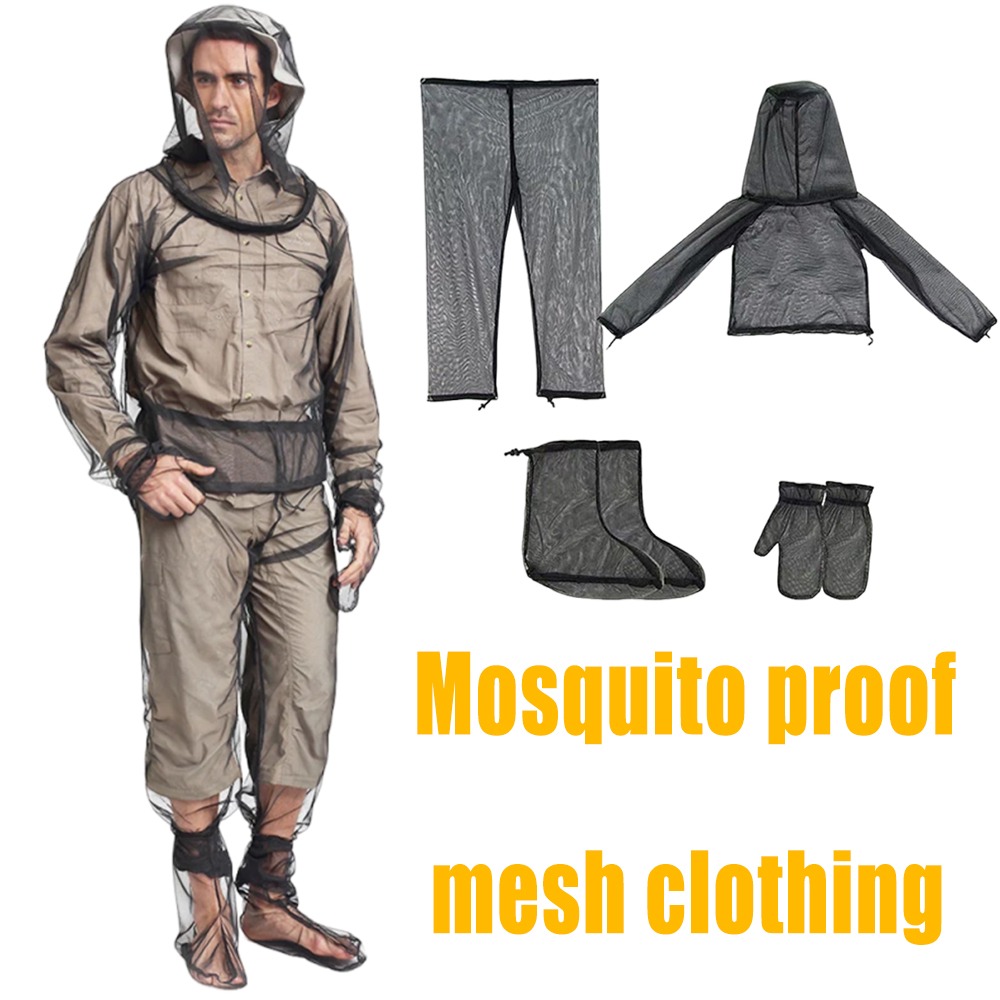 Outdoor Camping Jacket - بدلة حماية من البعوض للاستخدام الخارجي،