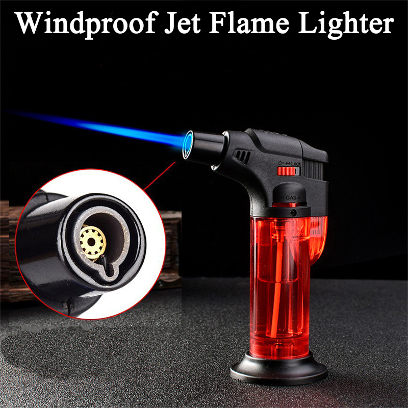 Outdoor Windproof Lighter - مسدس لحام مقاوم للرياح عالي الحرارة،