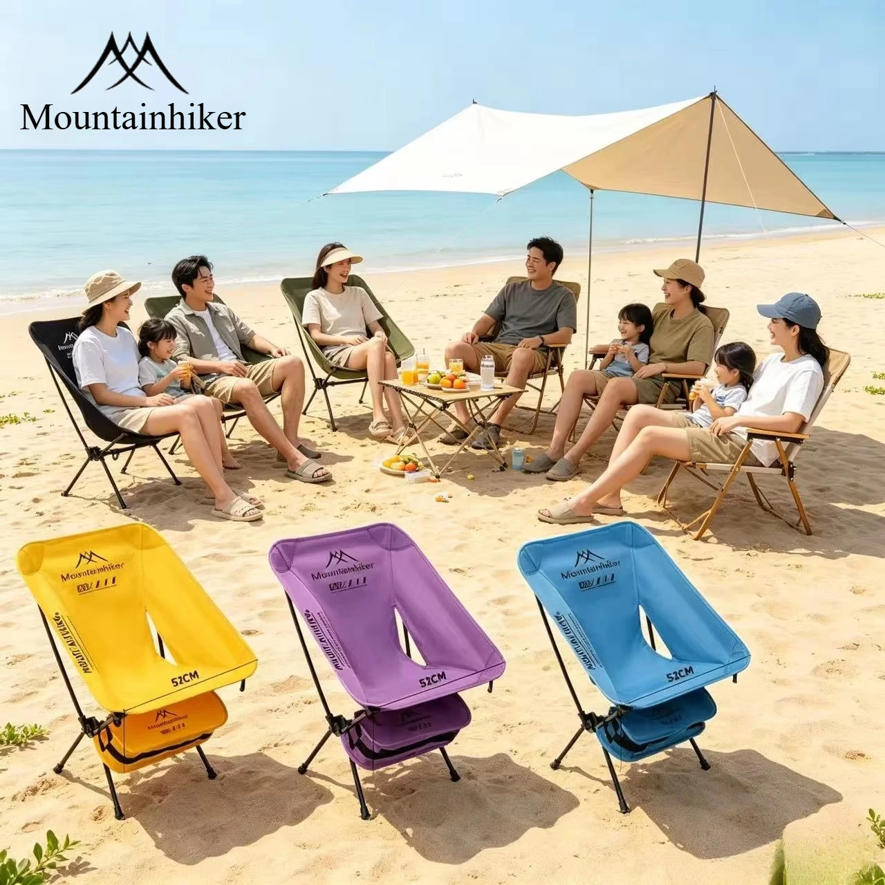 Outdoor Camping Loveseat - كرسي قمر خفيف الوزن للغاية قابل