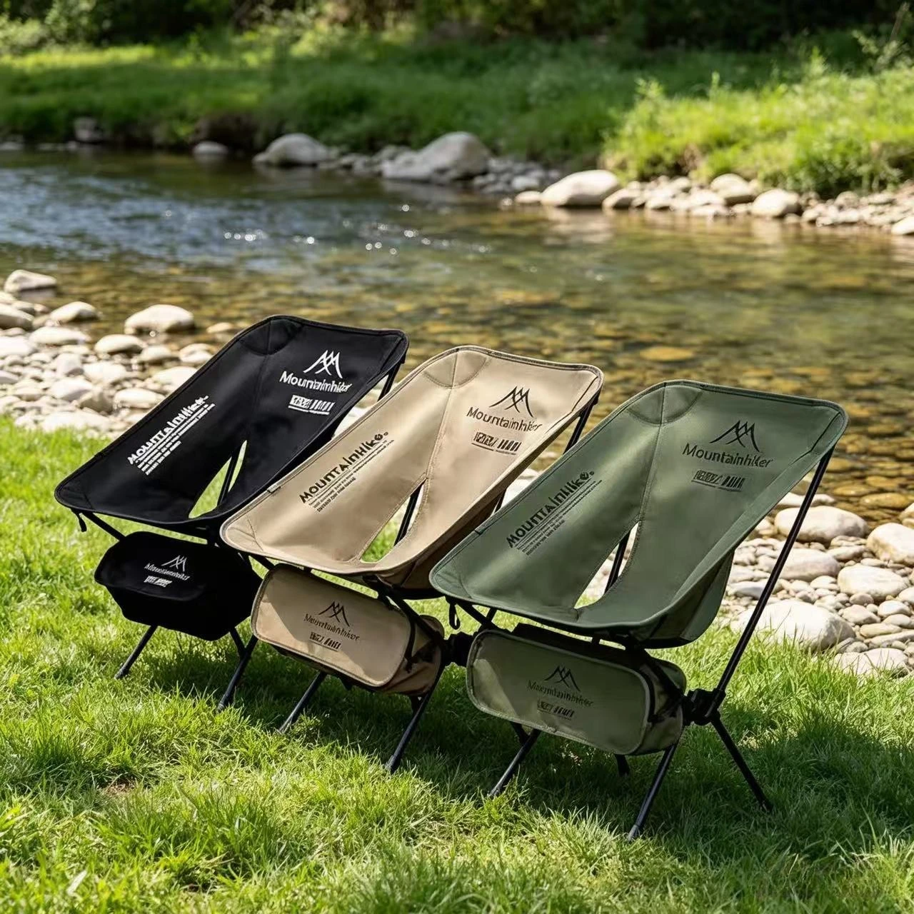 Outdoor Camping Lounge Chairs - كرسي قمر قابل للطي خفيف الوزن