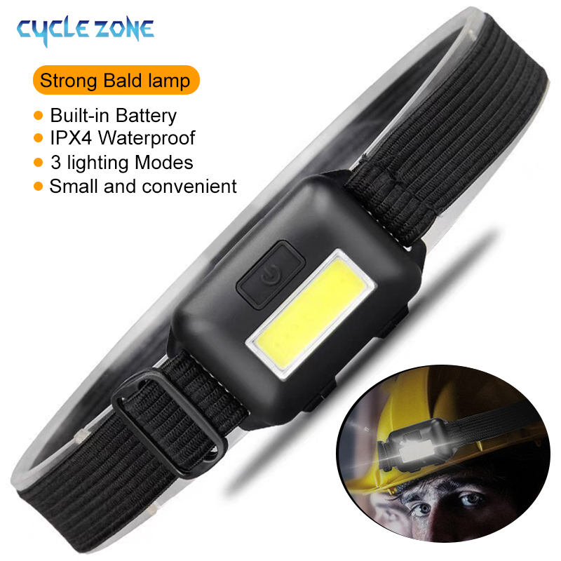 Outdoor Camping Zone - مصباح أمامي صغير COB LED كشافات