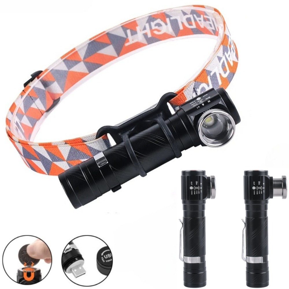 Headlamp - مصباح LED فائق السطوع 90 °