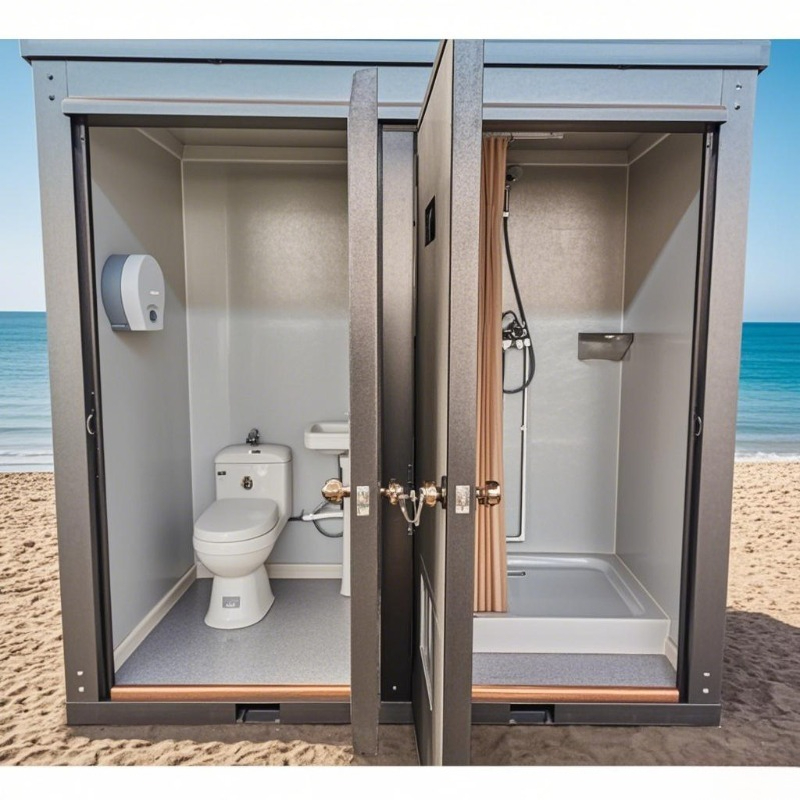وحدة حمام متنقلة ودش متحرك للم - مراجعة Portable Camp Toilet وسعره