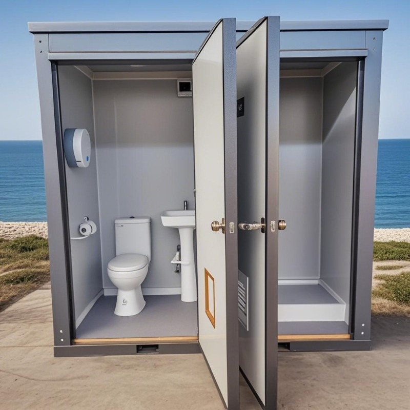 وحدة حمام متنقلة ودش متحرك للم - مراجعة Portable Camp Toilet وسعره