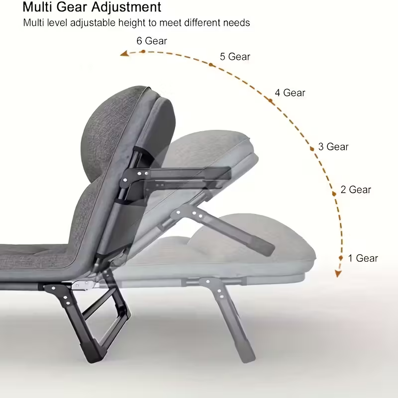 سرير تخييم محمول قابل للطي، سر - مراجعة Outdoor Camping Lounge Chairs وسعره