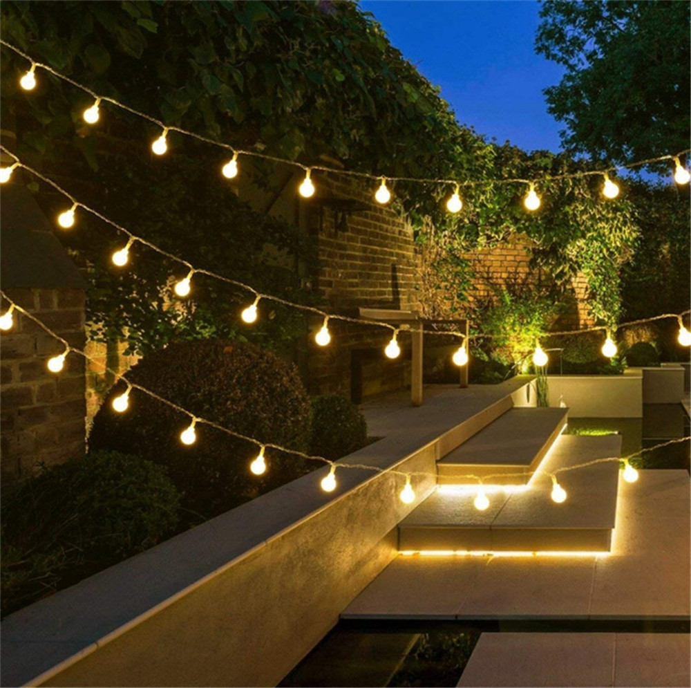أضواء خيطية تعمل بالطاقة الشمس - مراجعة Outdoor Camping Lighting وسعره
