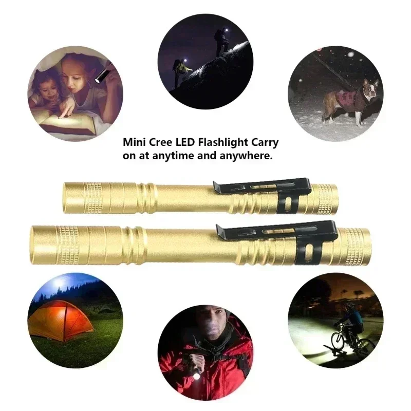 مصباح قلم LED صغير محمول مع مش - مراجعة Outdoor Camping Lighting وسعره