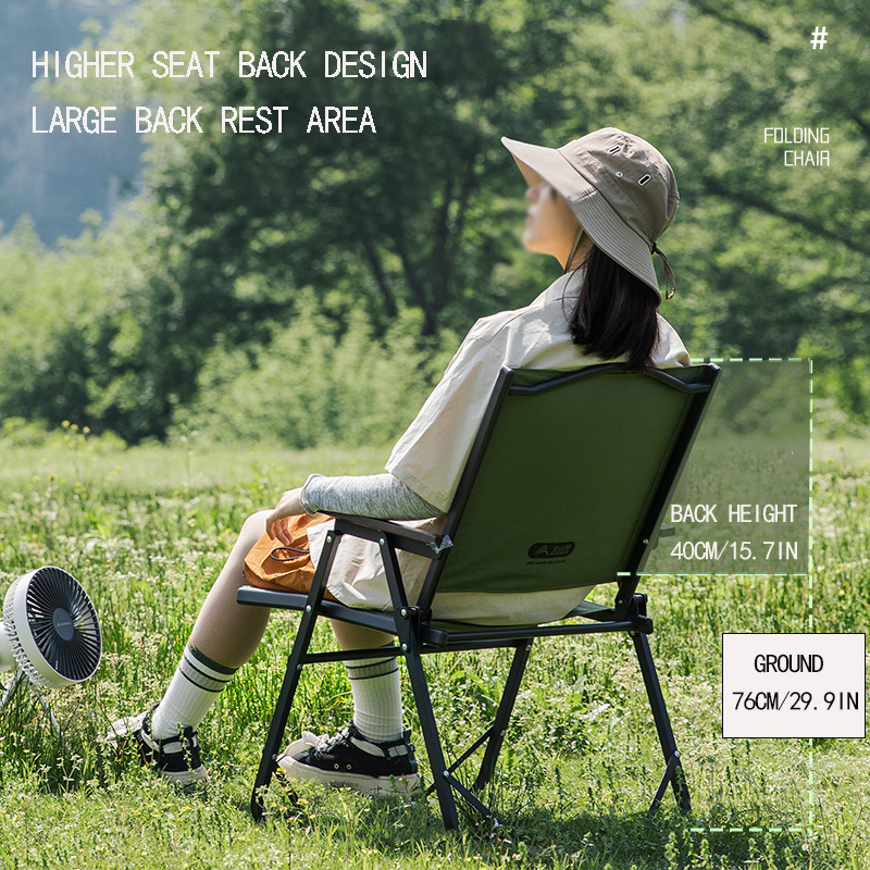 BISINNA-كرسي تخييم قابل للطي ف - مراجعة Outdoor Camping Loveseat وسعره