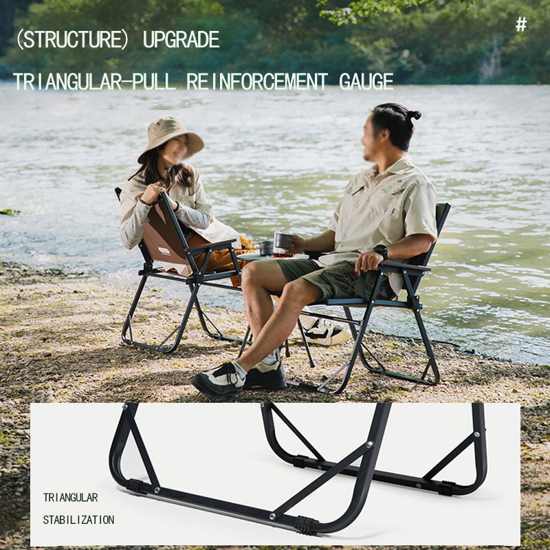 BISINNA-كرسي تخييم قابل للطي ف - مراجعة Outdoor Camping Loveseat وسعره
