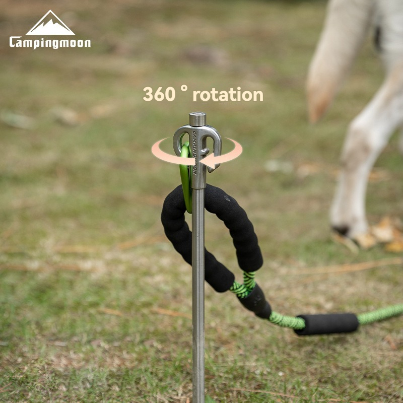 مسمار أرضي من الفولاذ المقاوم  - مراجعة Outdoor Camping Dog Fence وسعره