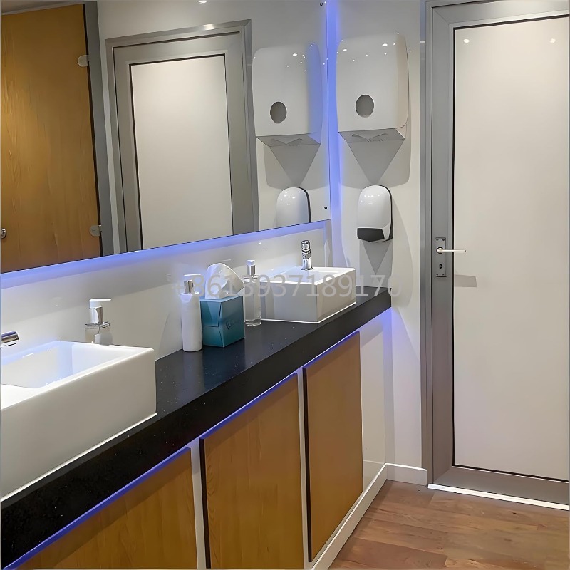 مقطورة مرحاض متنقلة مع حوض ودش - مراجعة Portable Camp Toilet وسعره