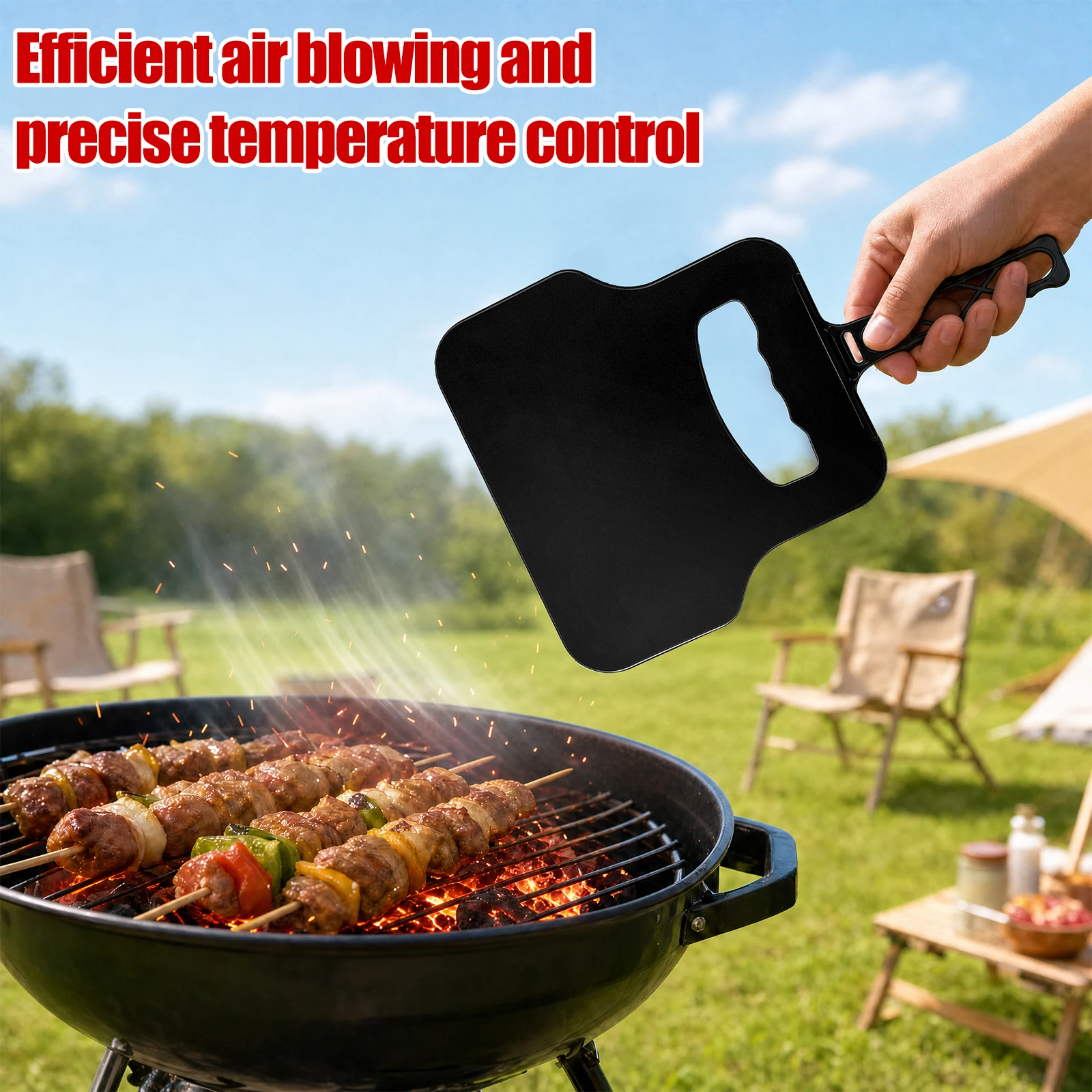 مولد رياح يدوي بلاستيكي، مروحة - مراجعة Camping Quiet وسعره