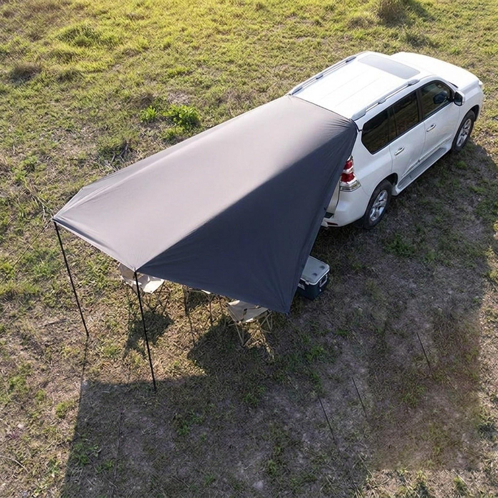 مظلة جانبية عالمية للسيارة، خي - مراجعة Outdoor Camping Van Tent وسعره