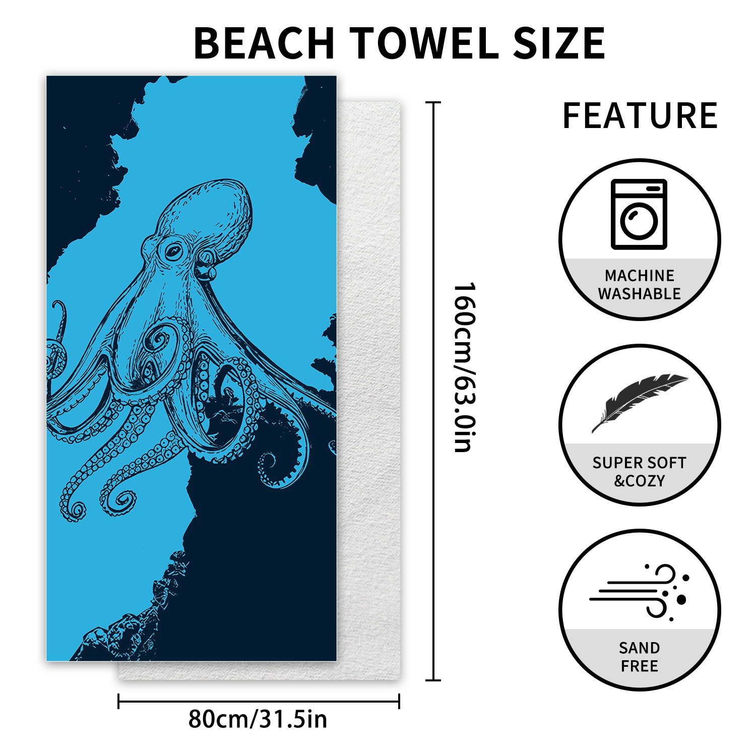 منشفة سباحة سريعة الجفاف وماصة - مراجعة Camp Towel Microfiber وسعره