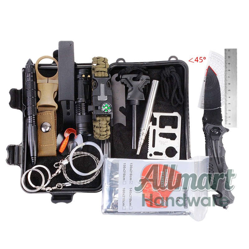صندوق أدوات النجاة EDC المحمول - مراجعة Survival Kit وسعره