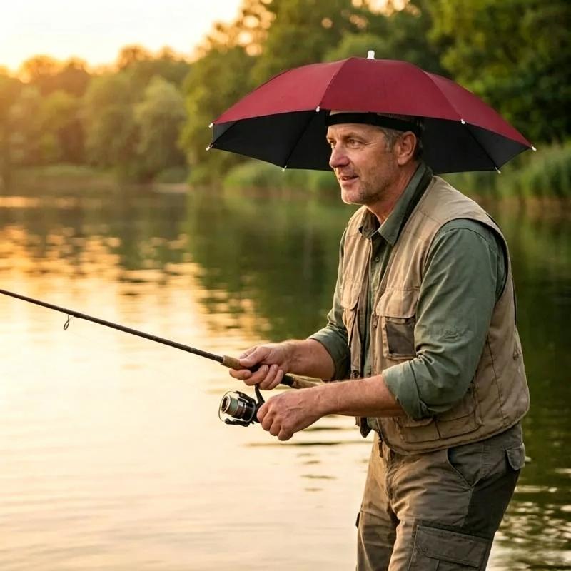 قبعة مظلة قابلة للطي مقاومة لل - مراجعة Outdoor Camping Hat وسعره
