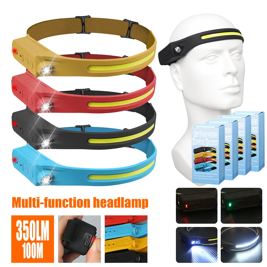 كشافات قابلة لإعادة الشحن 350  - مراجعة Headlamp وسعره