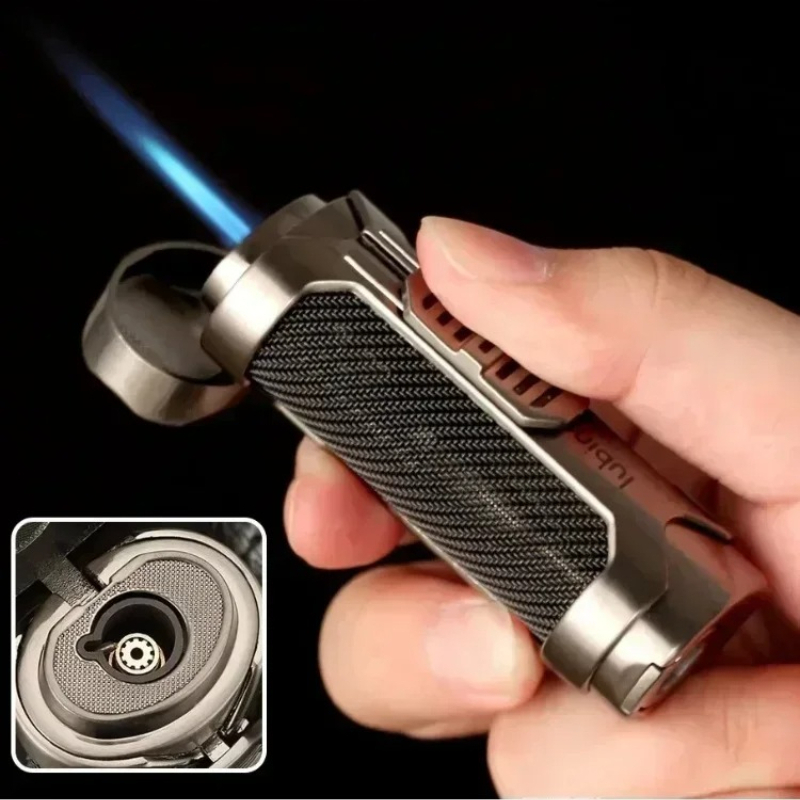 ولاعة سيجار معدنية محمولة مقاو - مراجعة Outdoor Windproof Lighter وسعره