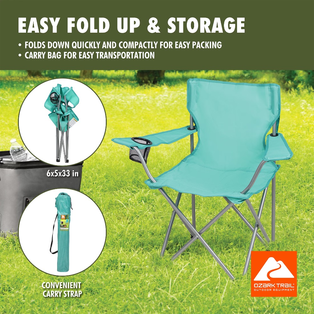 كرسي تخييم قابل للطي مع حامل أ - مراجعة Outdoor Camping Loveseat وسعره