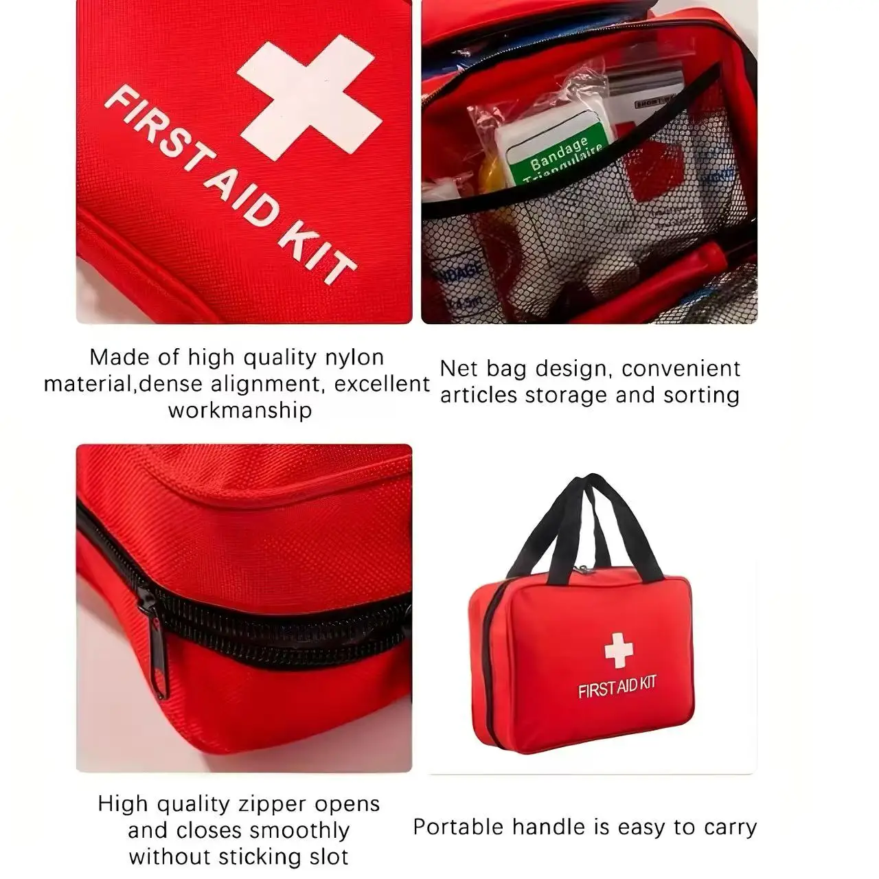 حقيبة إسعافات أولية مع سماعة ط - مراجعة Survival Kit وسعره