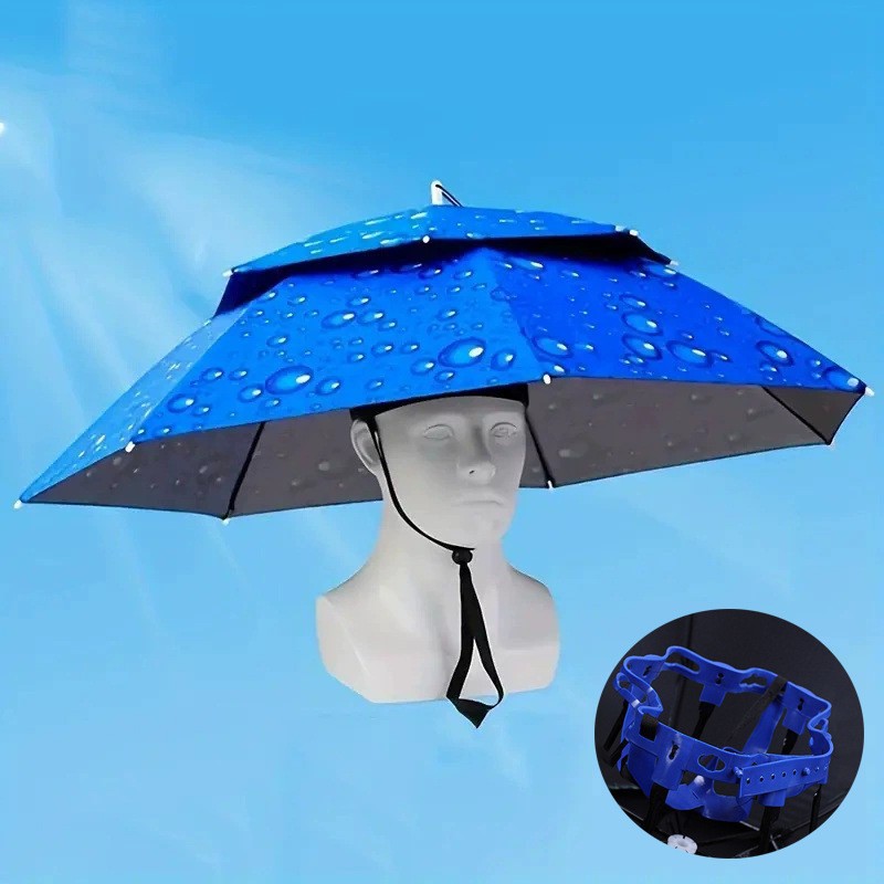 قبعة صيد قابلة للتعديل بطبقتين - مراجعة Outdoor Camping Hat وسعره