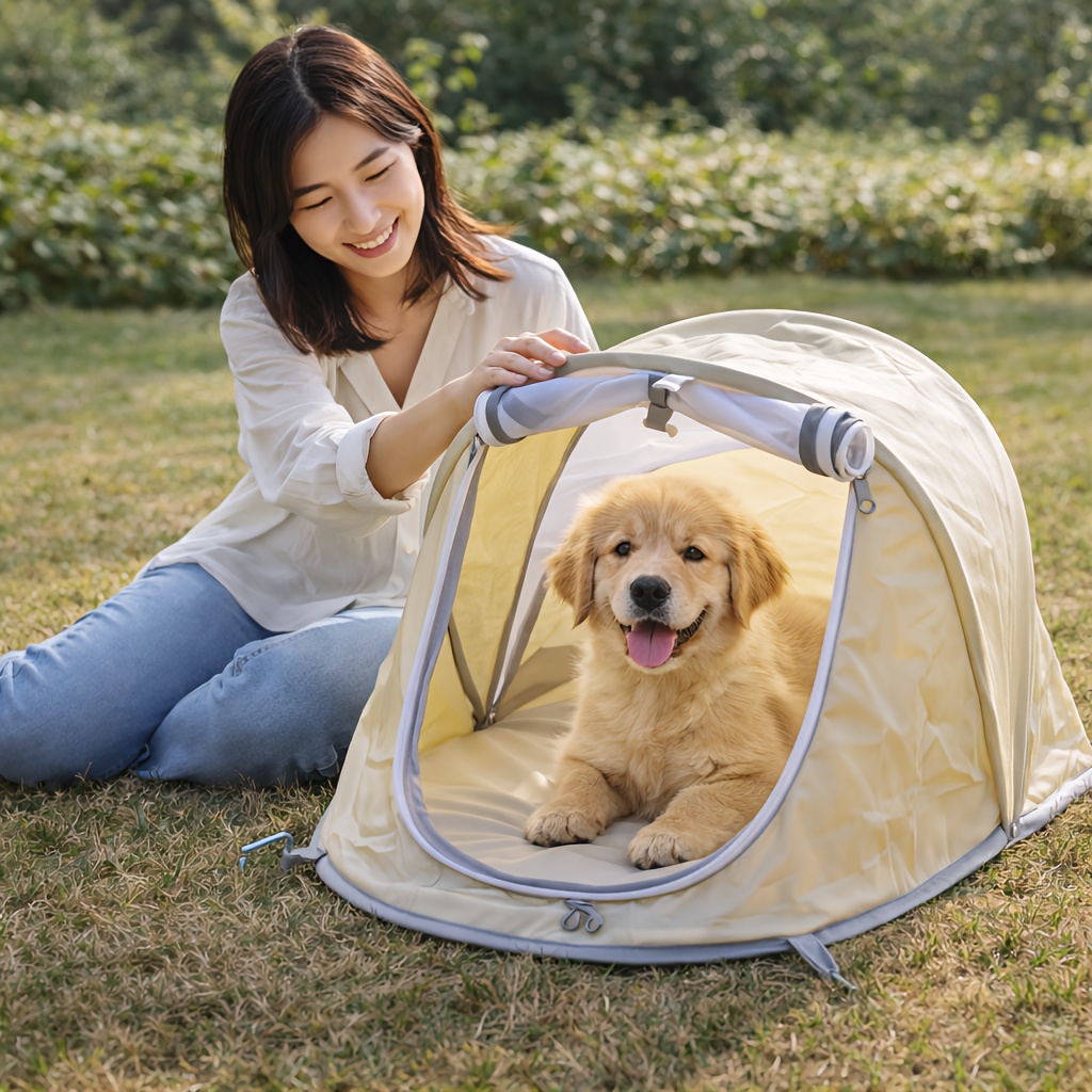 خيمة قابلة للطي للحيوانات الأل - مراجعة Outdoor Camping Dog Fence وسعره