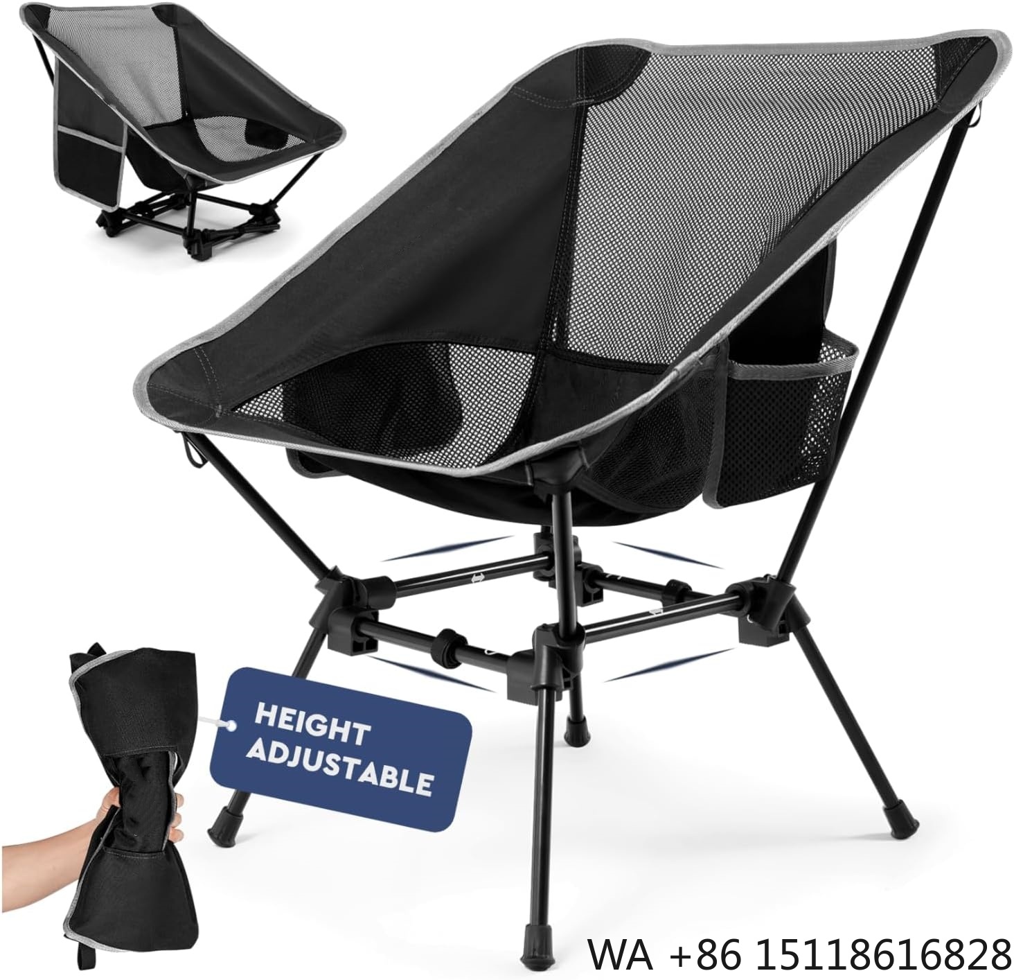 كرسي تخييم خفيف الوزن، كرسي تخ - مراجعة Outdoor Camping Furniture وسعره