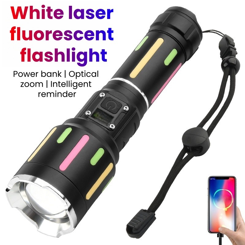 مصباح يدوي فلورسنت أبيض عالي ا - مراجعة Outdoor Camping Lighting وسعره