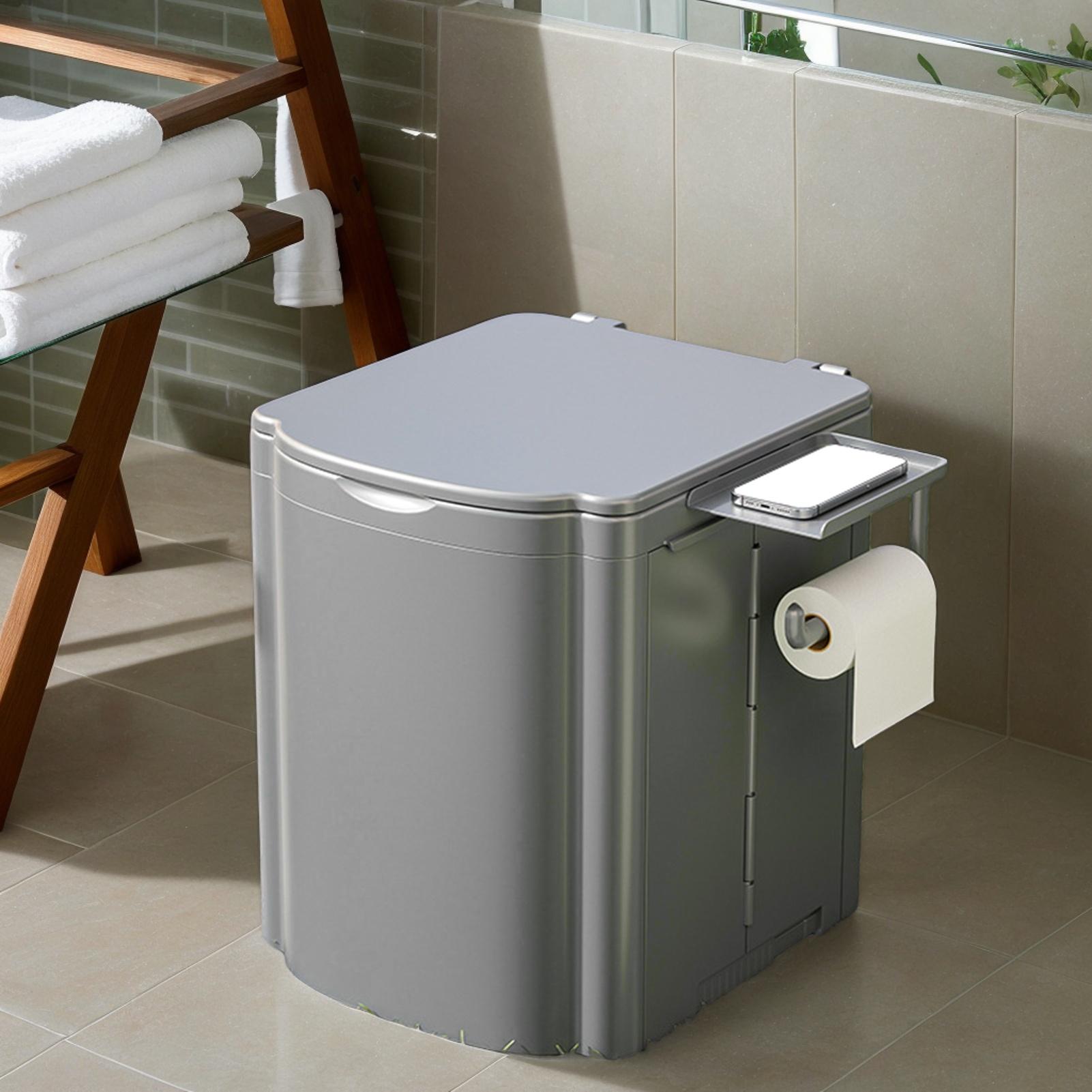 مرحاض محمول للتخييم، مقبض مريح - مراجعة Portable Camp Toilet وسعره