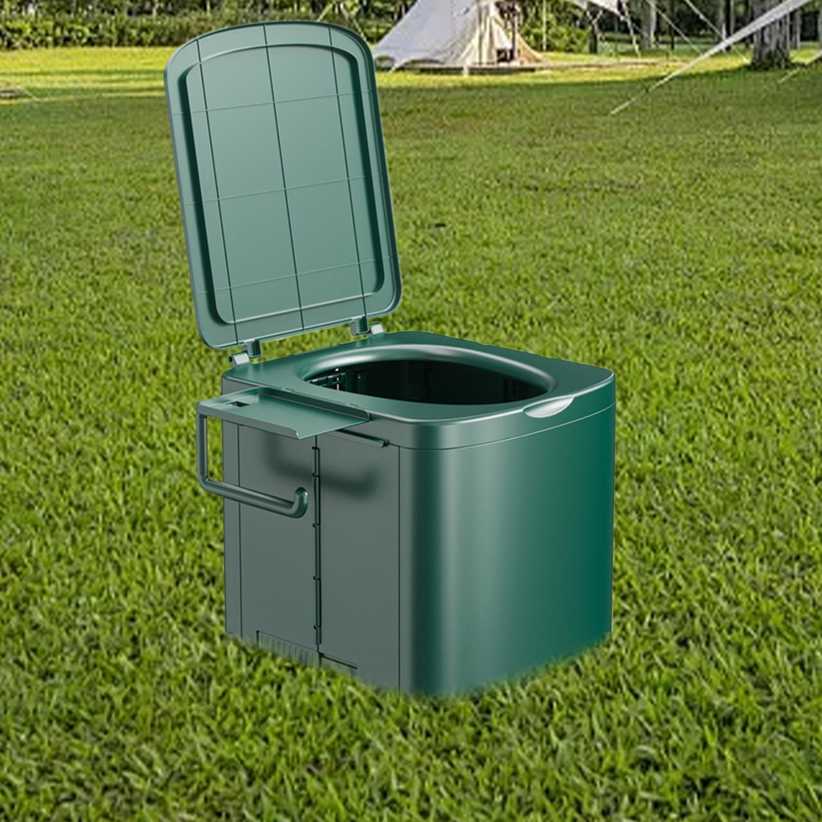 مرحاض محمول للتخييم، مقبض مريح - مراجعة Portable Camp Toilet وسعره