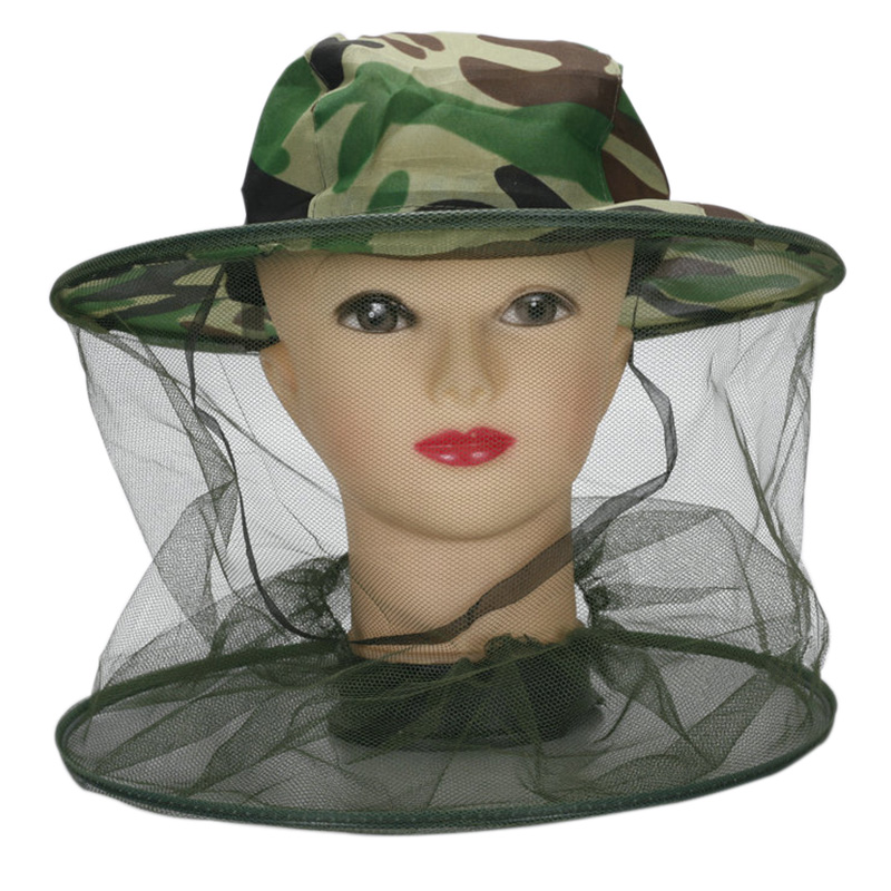 قبعة صيد مضادة للبعوض مع شبكة  - مراجعة Outdoor Camping Hat وسعره