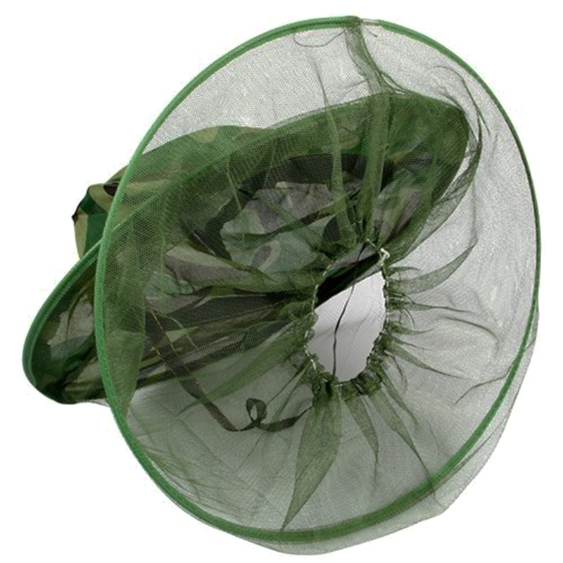 قبعة صيد مضادة للبعوض مع شبكة  - مراجعة Outdoor Camping Hat وسعره