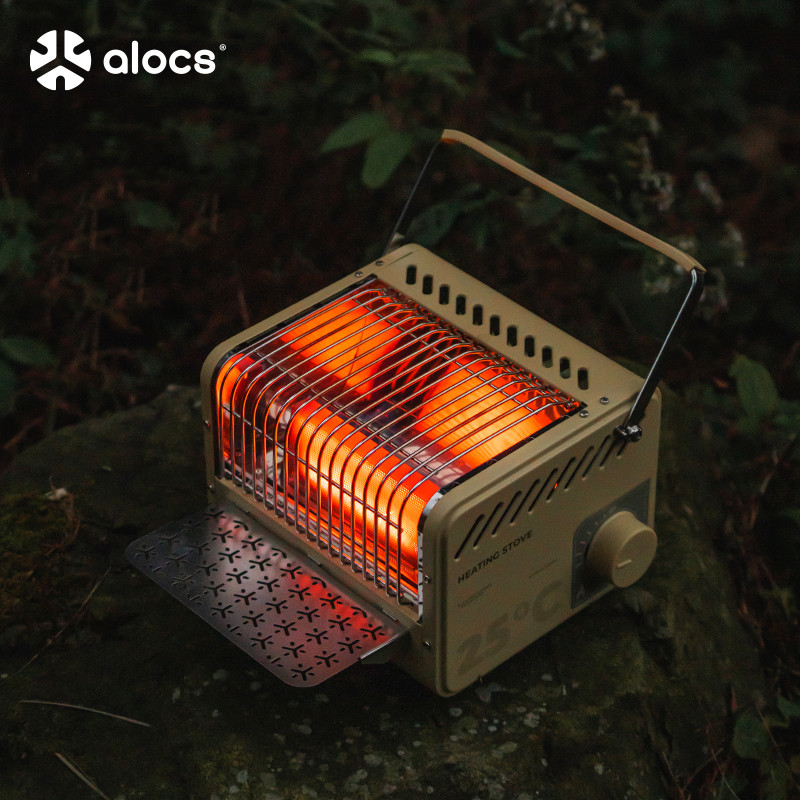 موقد تخييم خارجي ALOCS مع تحكم - مراجعة Outdoor Camping Zone وسعره