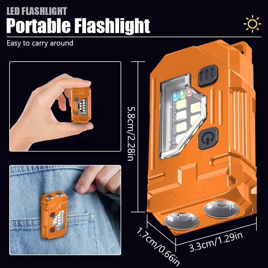 مصباح يدوي صغير قابل لإعادة ال - مراجعة Headlamp وسعره