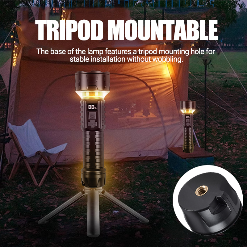 COB مصباح ليد جيب فانوس قابل ل - مراجعة Outdoor Camping Lighting وسعره