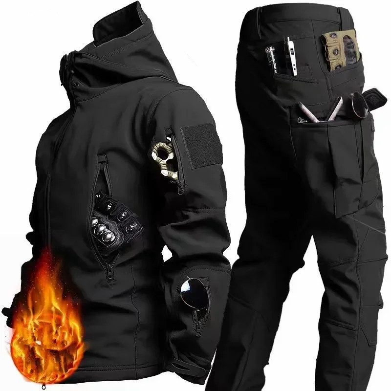 سترات رجالية شتوية وخريفية من  - مراجعة Outdoor Camping Jacket وسعره