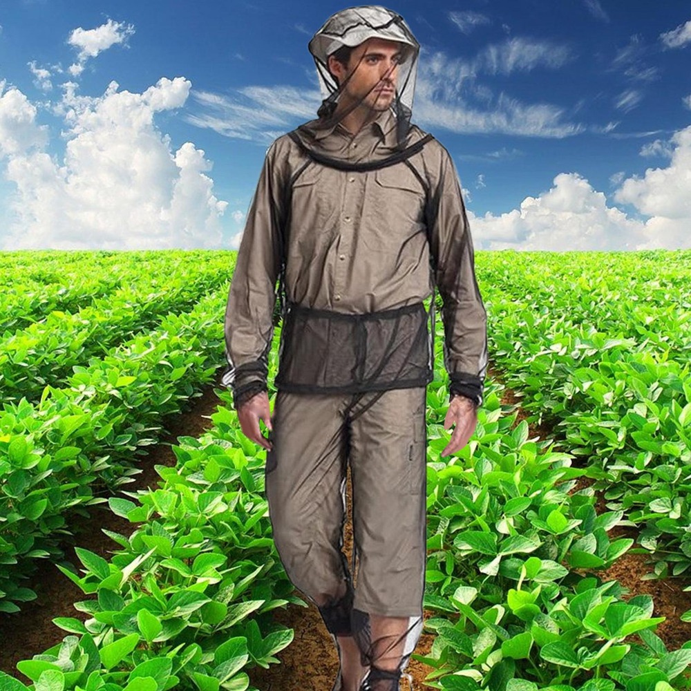 بدلة حماية من البعوض للاستخدام - مراجعة Outdoor Camping Jacket وسعره