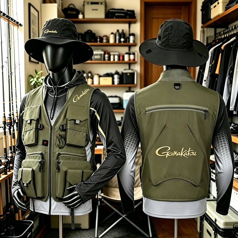 سترة صيد متعددة الجيوب للرجال  - مراجعة Outdoor Camping Jacket وسعره