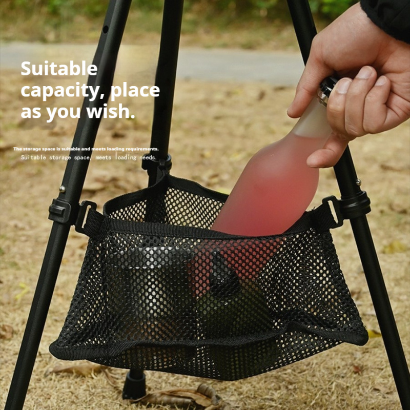 شبكة تخزين محمولة ثلاثية الزوا - مراجعة Outdoor Camping Table With Storage وسعره