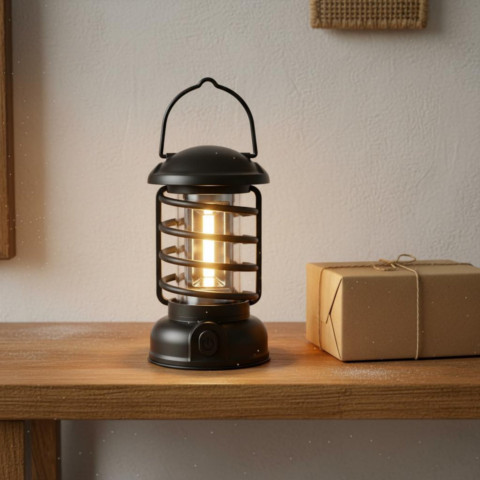 فانوس تخييم بتصميم عتيق مع مصد - مراجعة Outdoor Camping Lighting وسعره