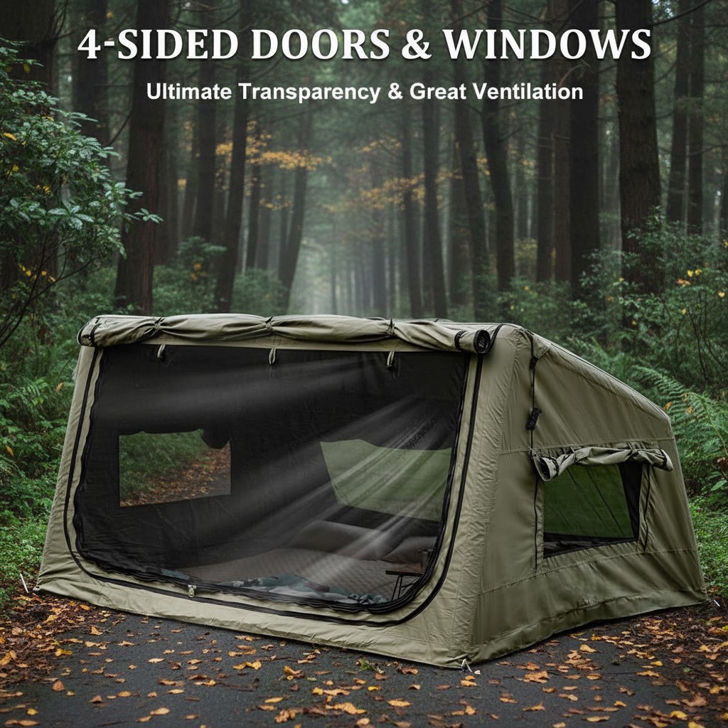خيمة تخييم خارجية قابلة للنفخ  - مراجعة Outdoor Camping Furniture وسعره
