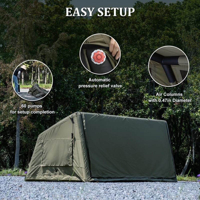 خيمة تخييم خارجية قابلة للنفخ  - مراجعة Outdoor Camping Furniture وسعره