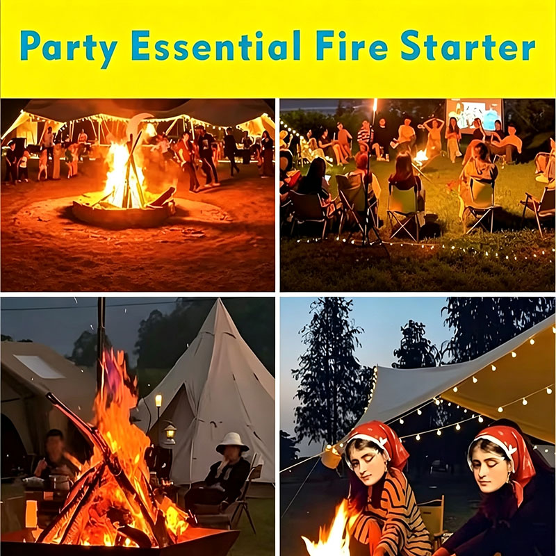 100 قطعة من مكعبات إشعال النار - مراجعة Camping Quiet وسعره