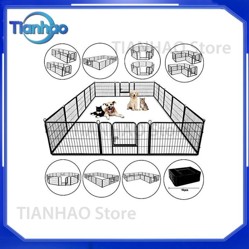 سياج لعب للحيوانات الأليفة للك - مراجعة Outdoor Camping Dog Fence وسعره