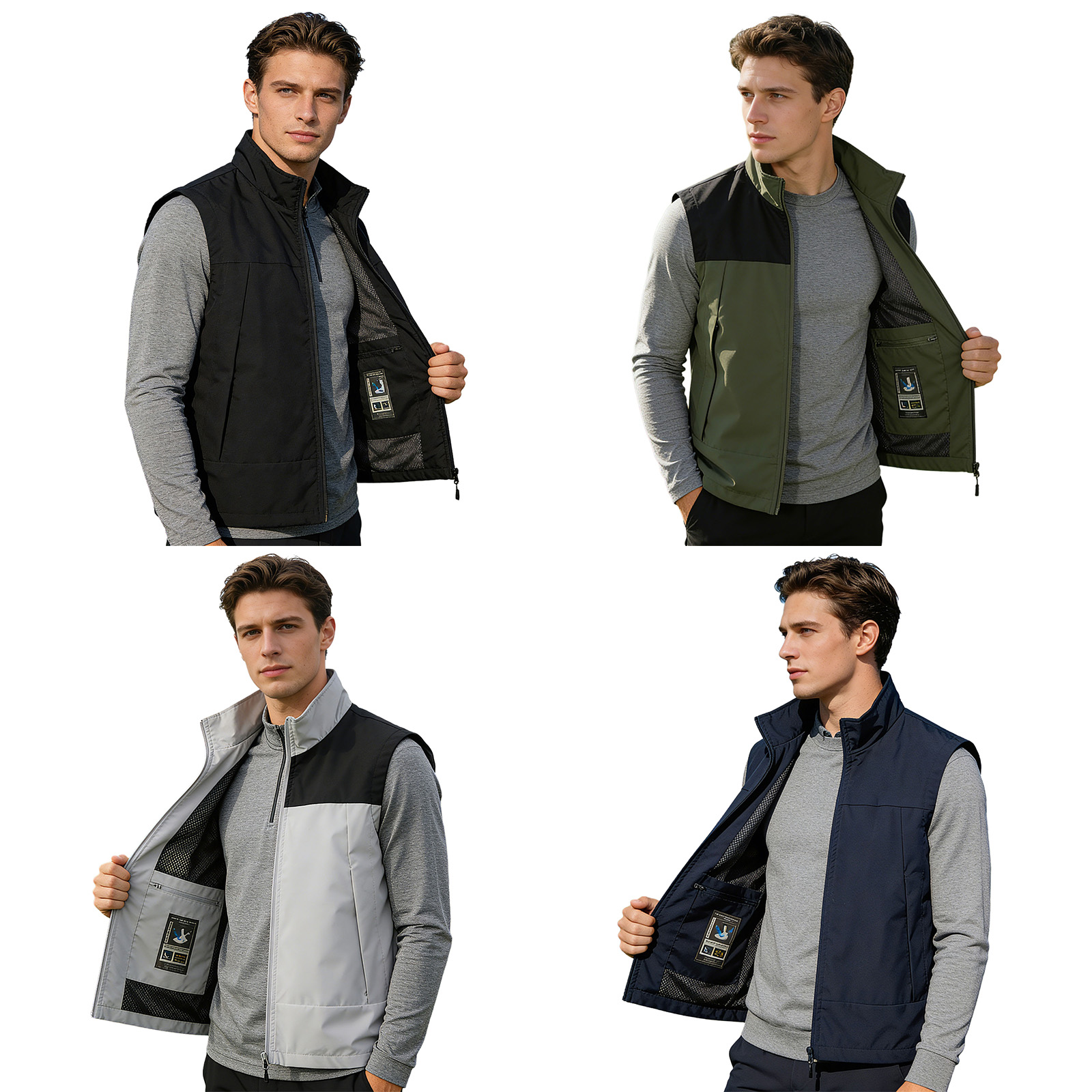 # سترة جولف للرجال مقاس M-5XL  - مراجعة Outdoor Camping Jacket وسعره