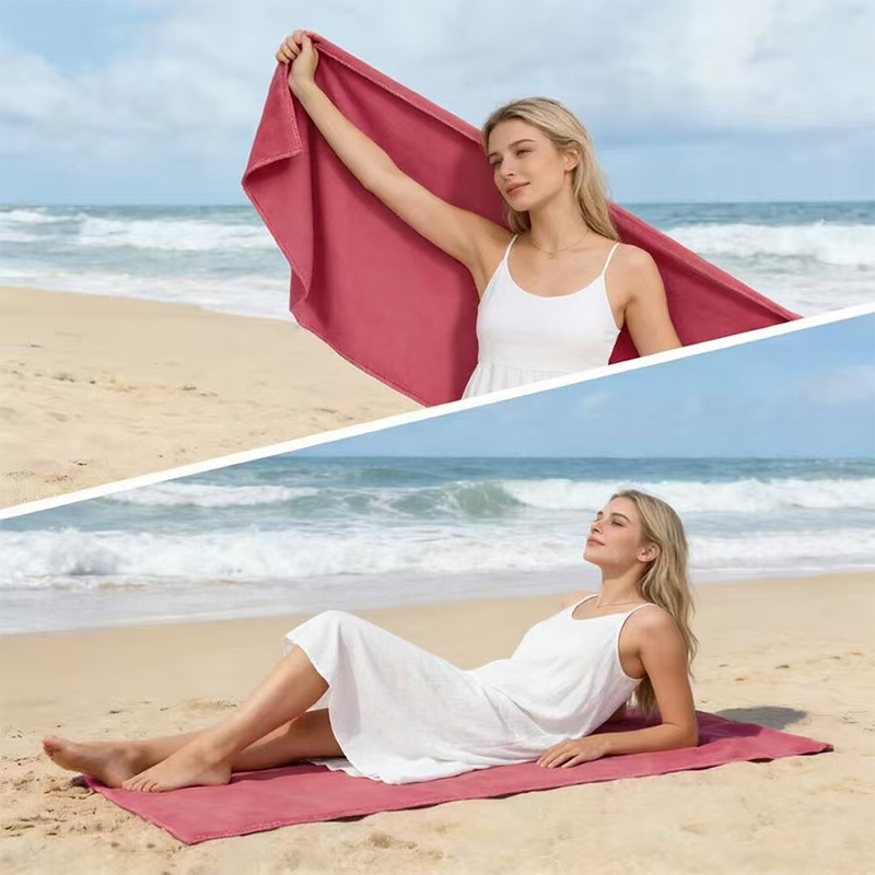 منشفة شاطئ سريعة الجفاف فائقة  - مراجعة Camp Towel Microfiber وسعره